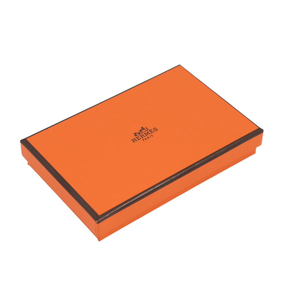 HERMES Calvi Black Epsom
