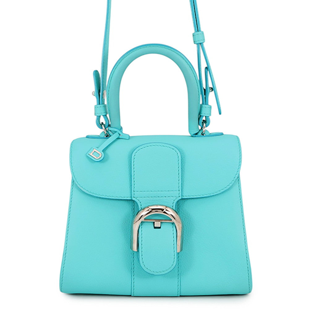 Delvaux Brillon 2wayBag TurquoiseAA0406AAU044WPA Calf Leather Size Mini