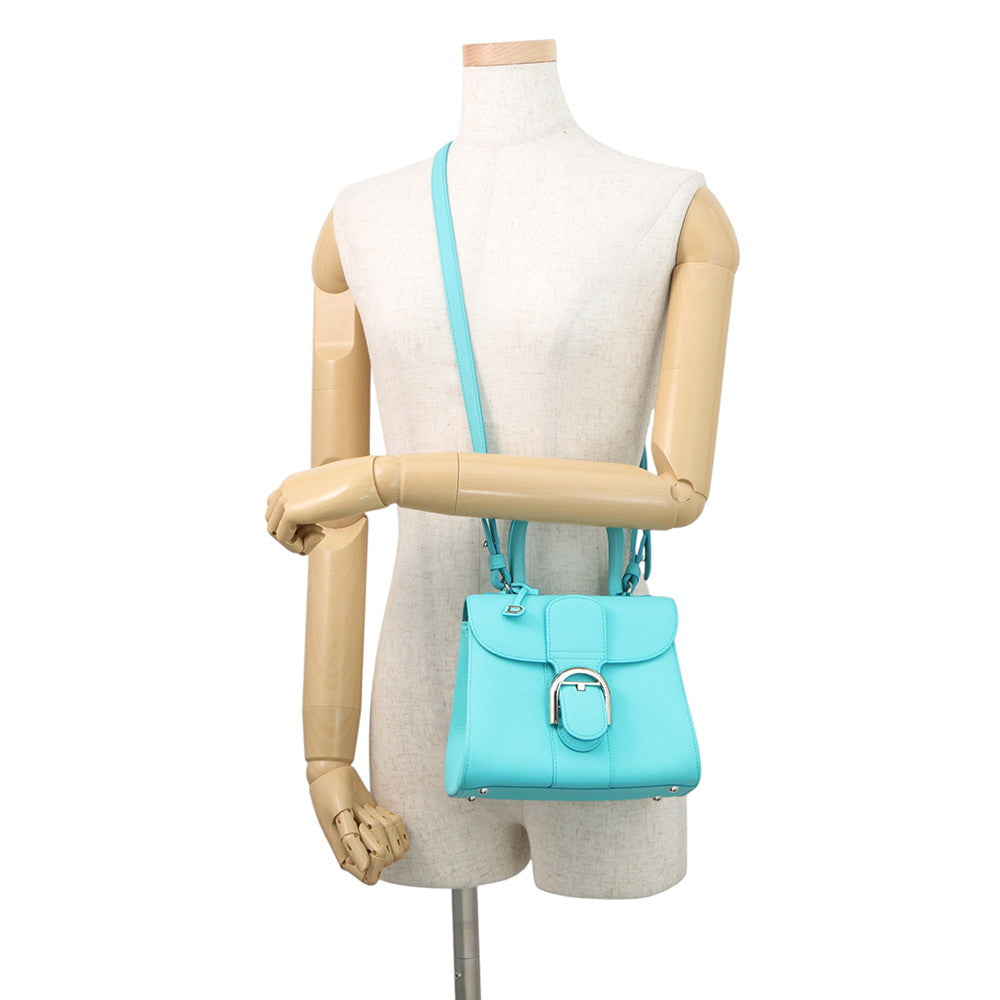 Delvaux Brillon 2wayBag TurquoiseAA0406AAU044WPA Calf Leather Size Mini