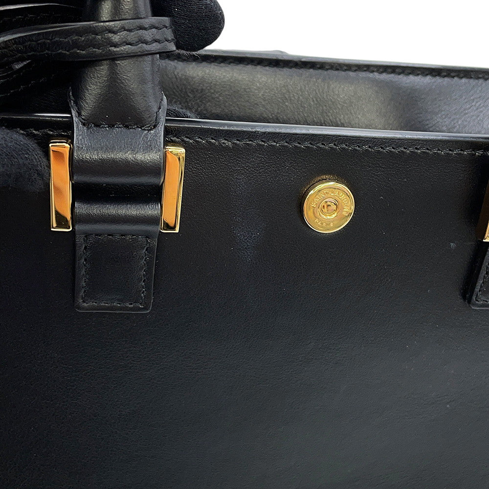 SAINT LAURENT PARIS Baby Cabas 2WAY Bag Black568853DV7001000 Leather