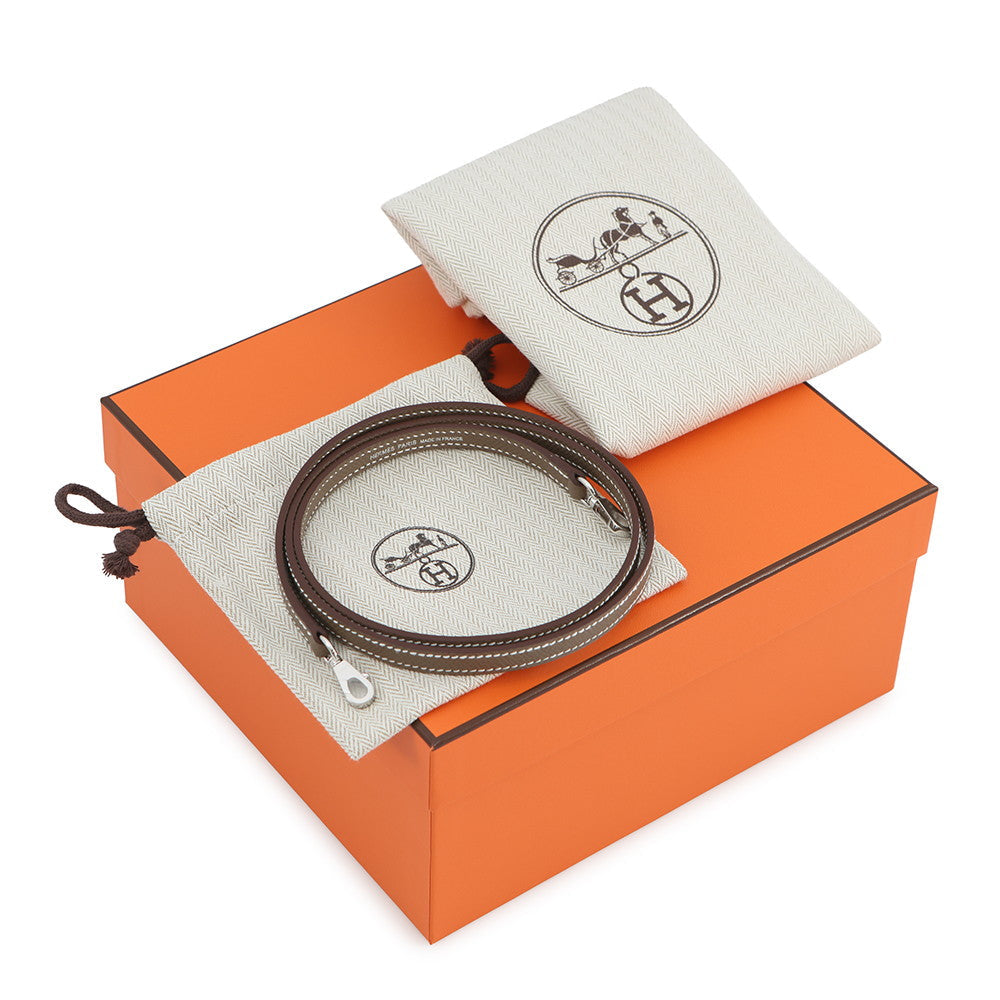 HERMES Mini Kelly 2 Etoupe Epsom