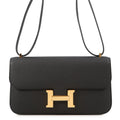 HERMES Constance Elan Miroir Black Epsom