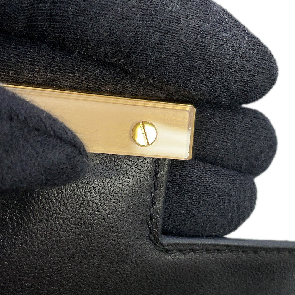 HERMES Constance Elan Miroir Black Epsom