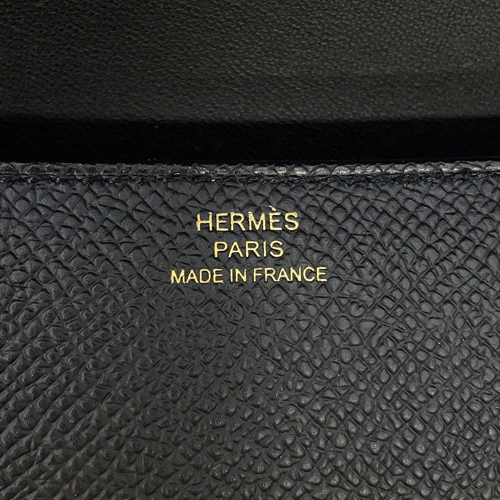 HERMES Constance Elan Miroir Black Epsom