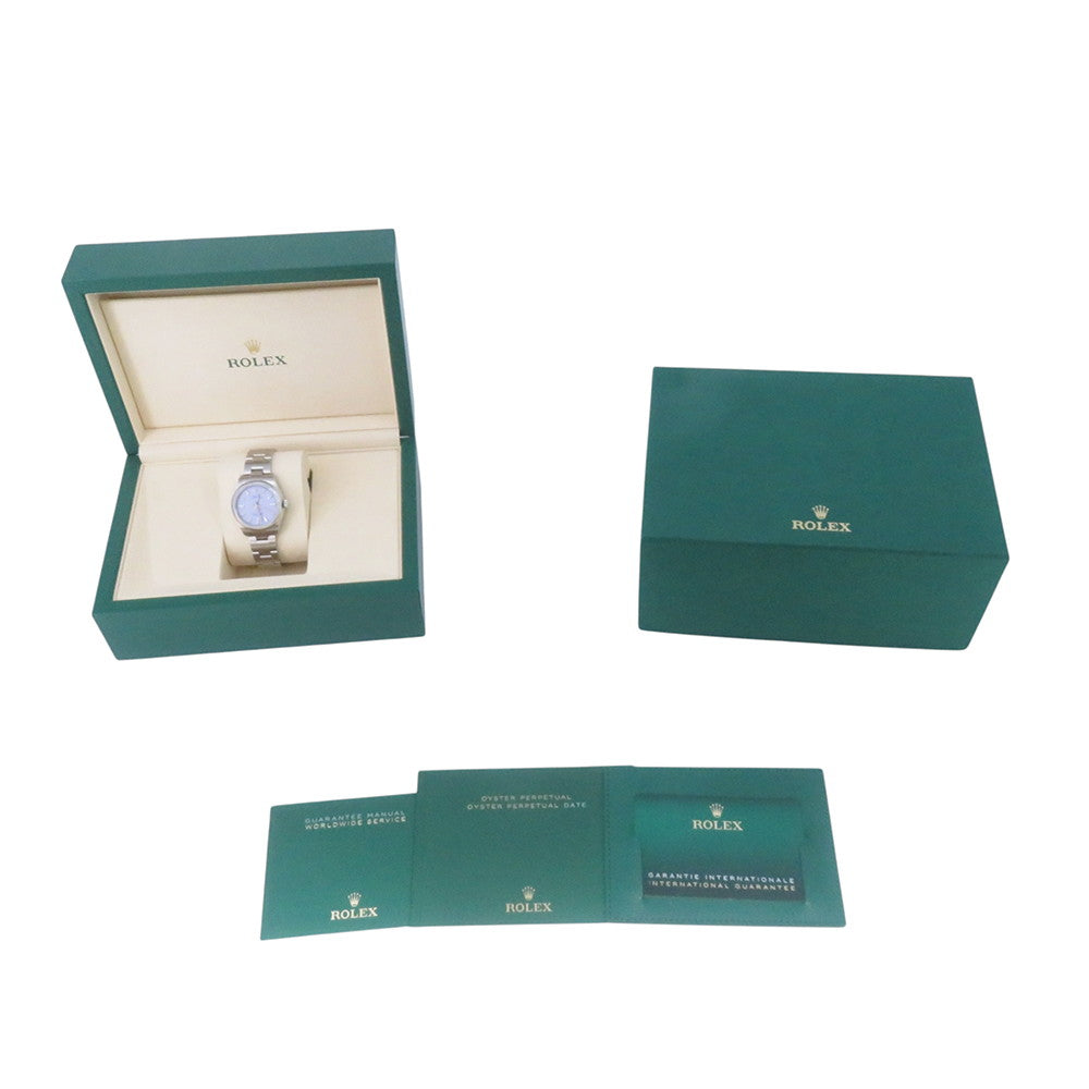 ROLEX Oyster Perpetual 31 W31mm Stainless Steel Lavender Dial277200