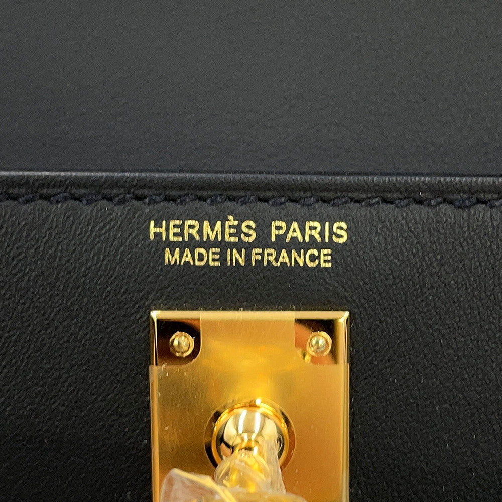 HERMES Kelly dance 2 Black Swift Leather Size Swift Leather