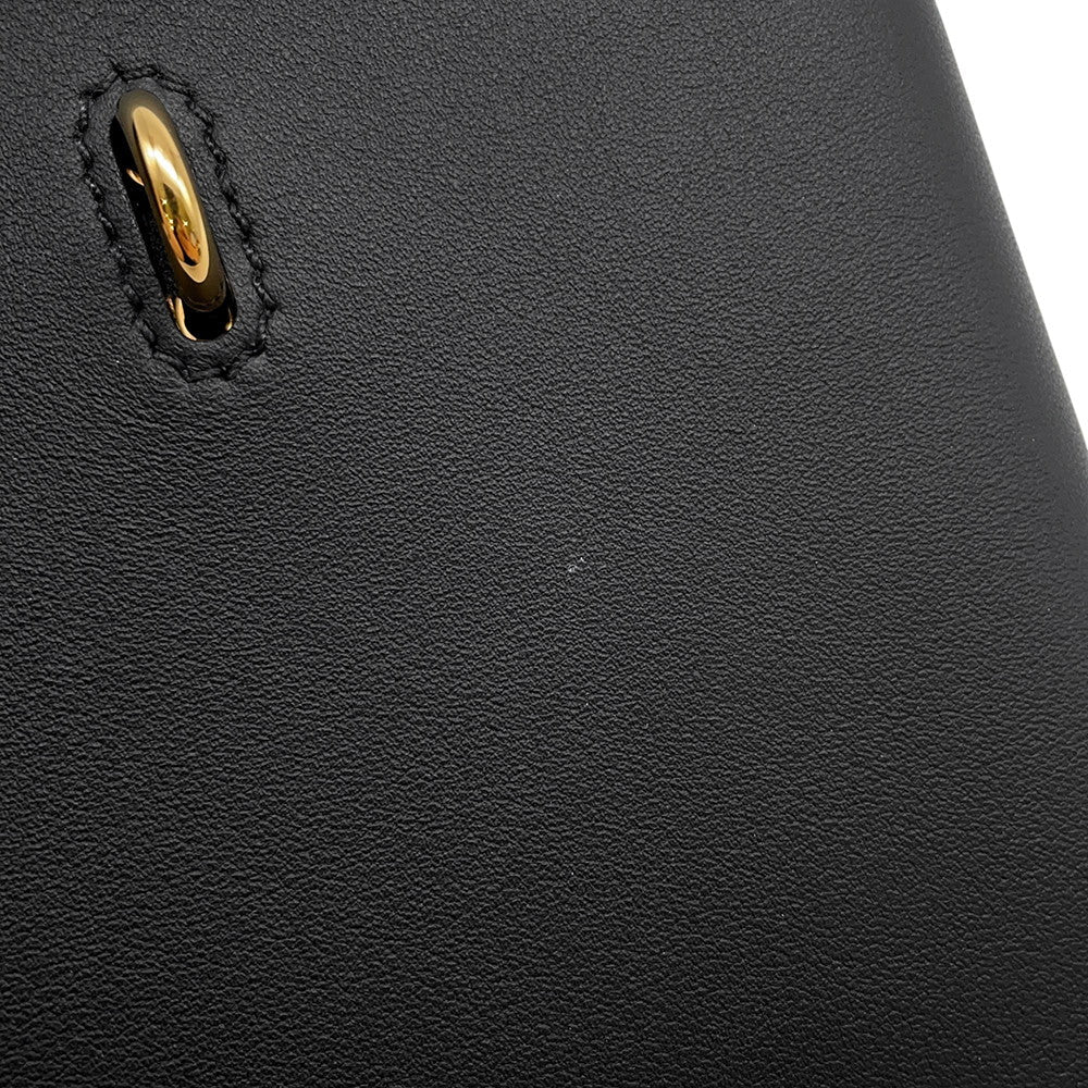 HERMES Notebook cover Carnet Secret Black Swift Leather