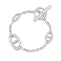 HERMES Chaine d'Ancre Farandole Bracelet Size ST SV925