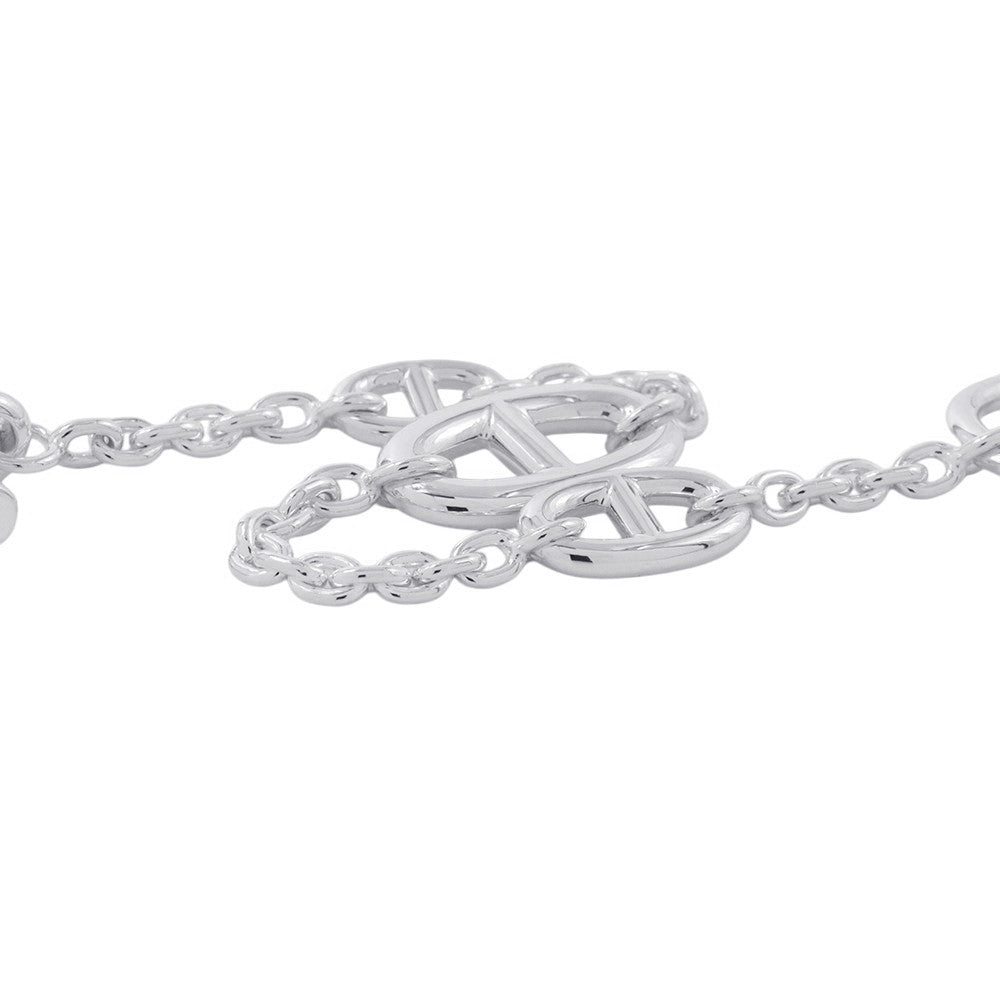 HERMES Chaine d'Ancre Farandole Bracelet Size ST SV925