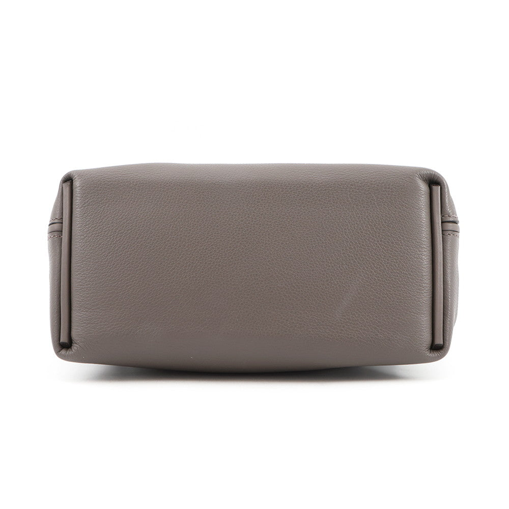 HERMES 24/24 Sac Van Quatre Etain Evercolor Swift Leather Size Mini