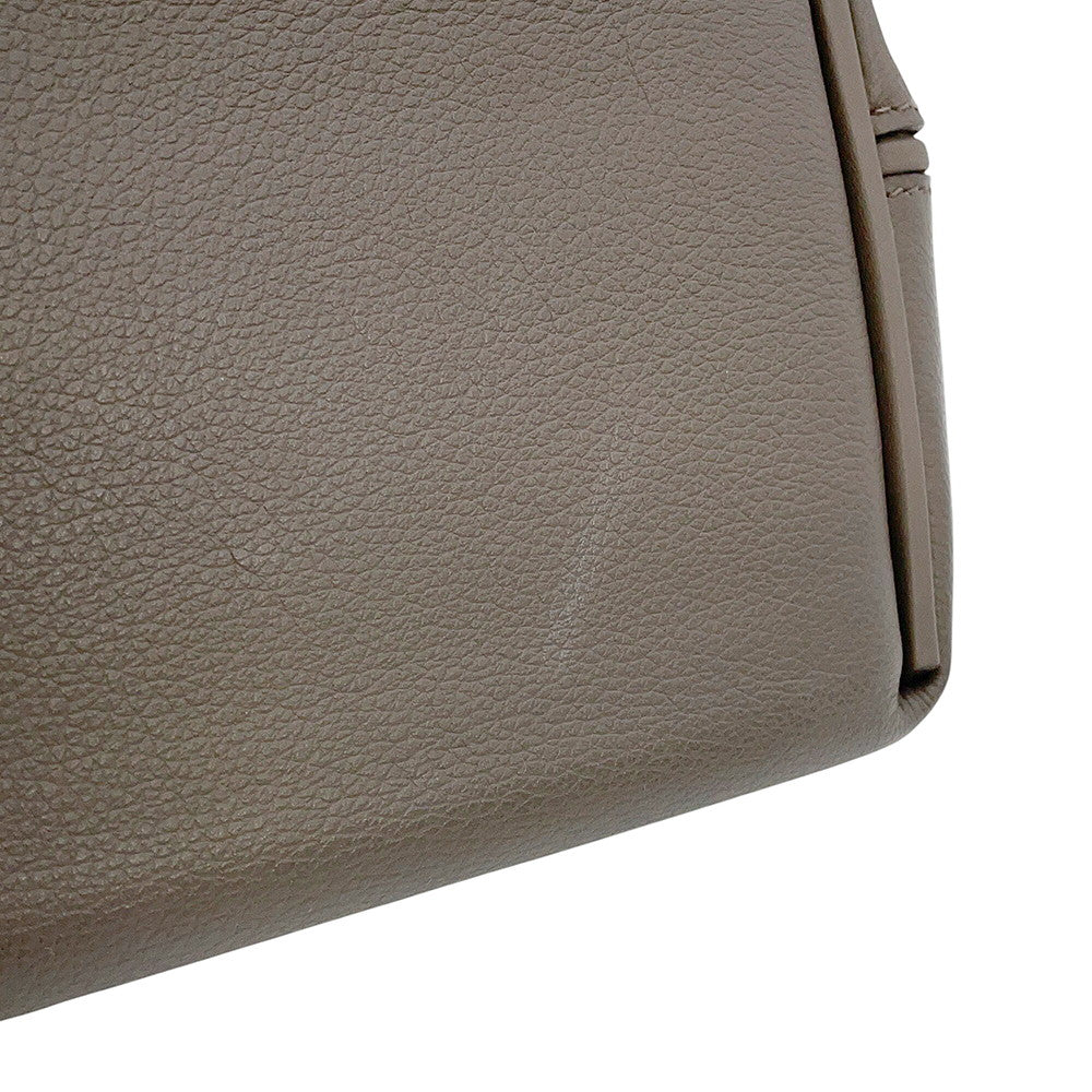 HERMES 24/24 Sac Van Quatre Etain Evercolor Swift Leather Size Mini