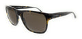 Emporio Armani 0EA4163 587973 Shiny Havana Square Sunglasses