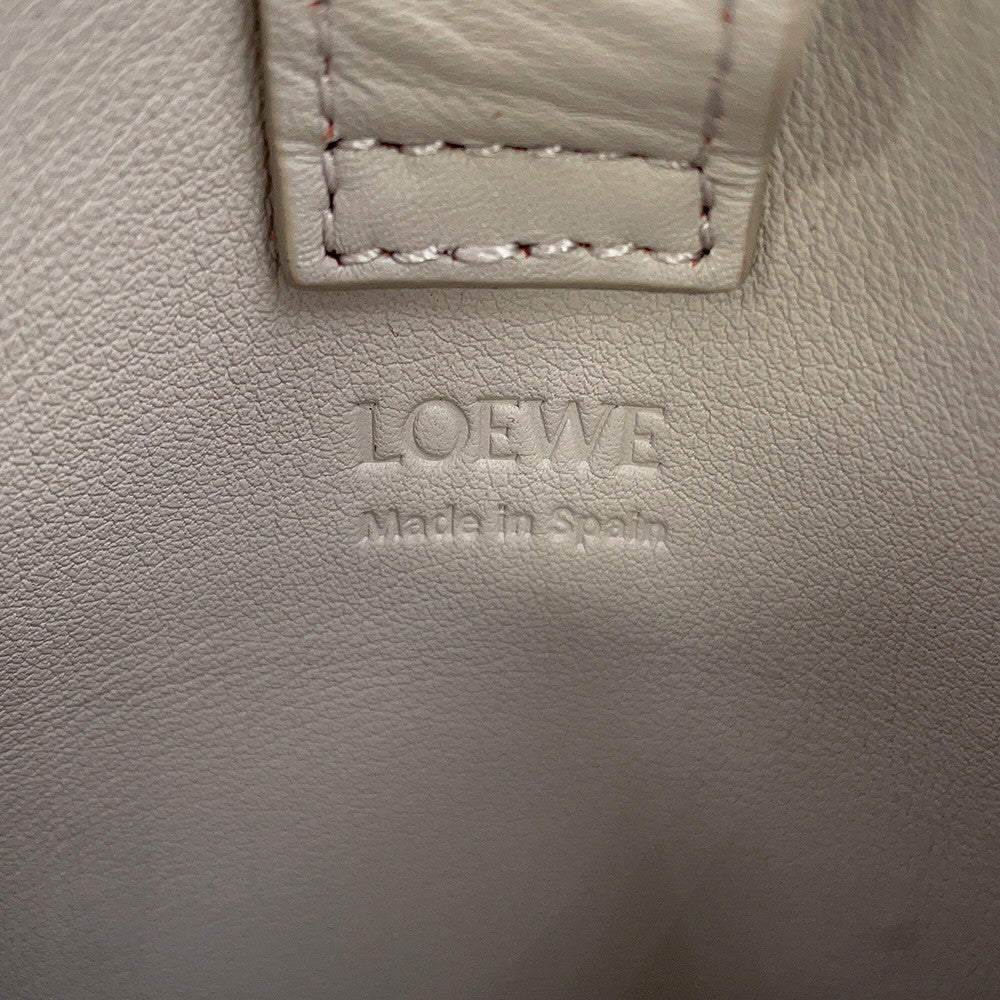 LOEWE Bunny Pocket Shoulder Bag GrayC623W48X01 Leather
