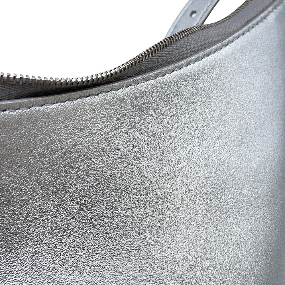 BALENCIAGA Mary Kate Sling Bag Silver771733 Leather