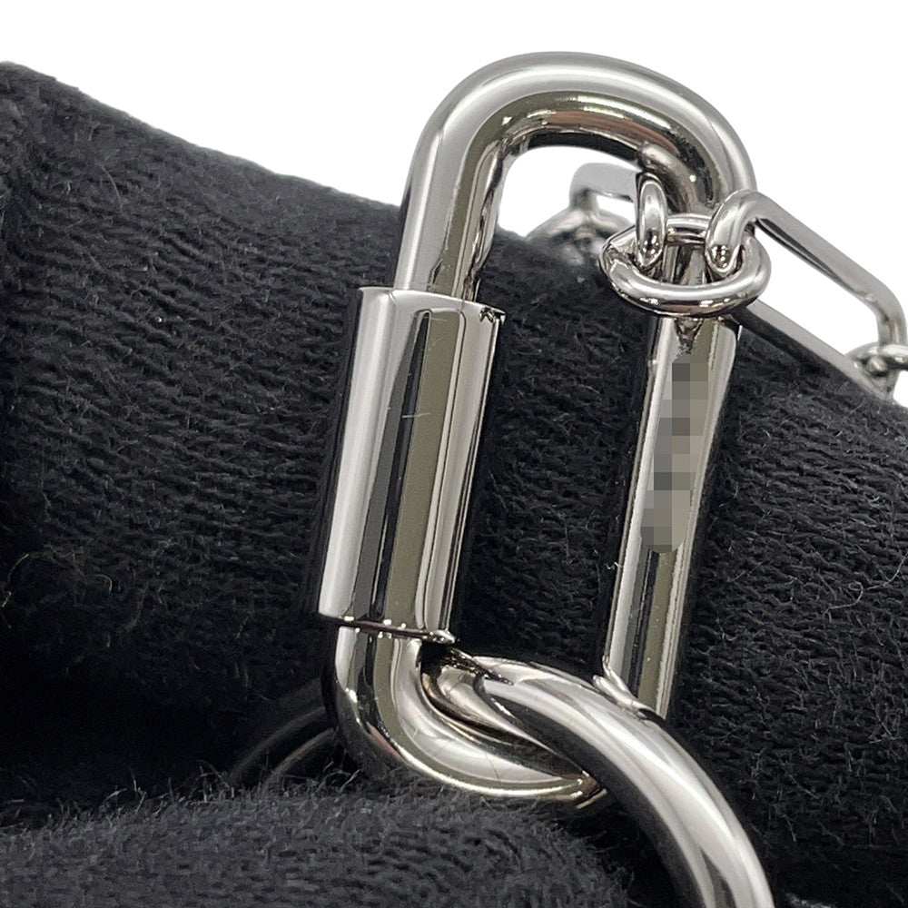 HERMES Long Necklace Curiosite Metal