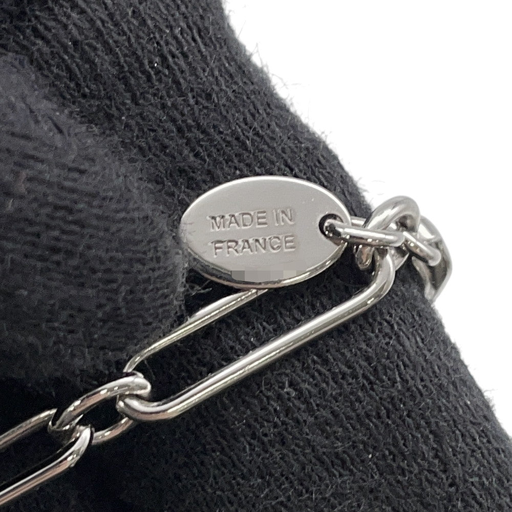 HERMES Long Necklace Curiosite Metal