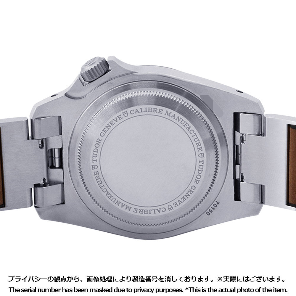 TUDOR Black Bay P01 W42mm Stainless Steel Leather Black Dial70150