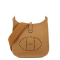 HERMES Evelyne 3 Sesame Taurillon Clemence Size 23