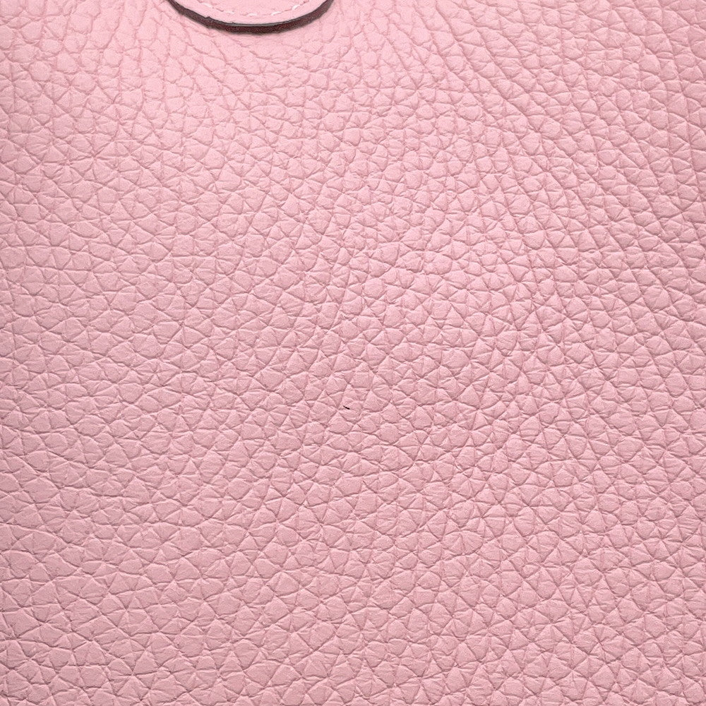 HERMES Picotin Lock Rose Sakura Taurillon Clemence Size PM