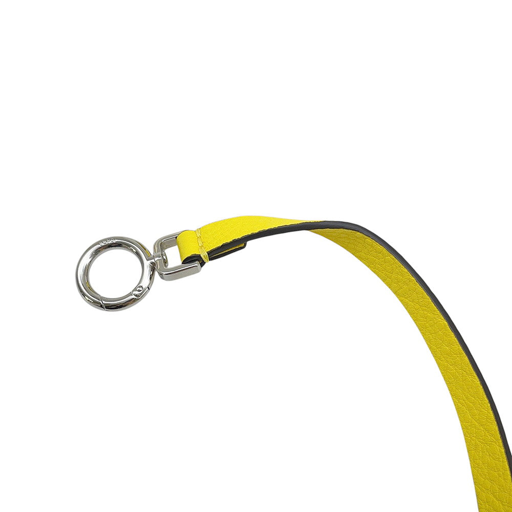 FENDI Peekaboo Selleria I see you Yellow8BN335 Leather Size Petit