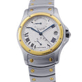 CARTIER Santos Rondo W29mm Stainless Steel K18YG Silver DialW20038R3