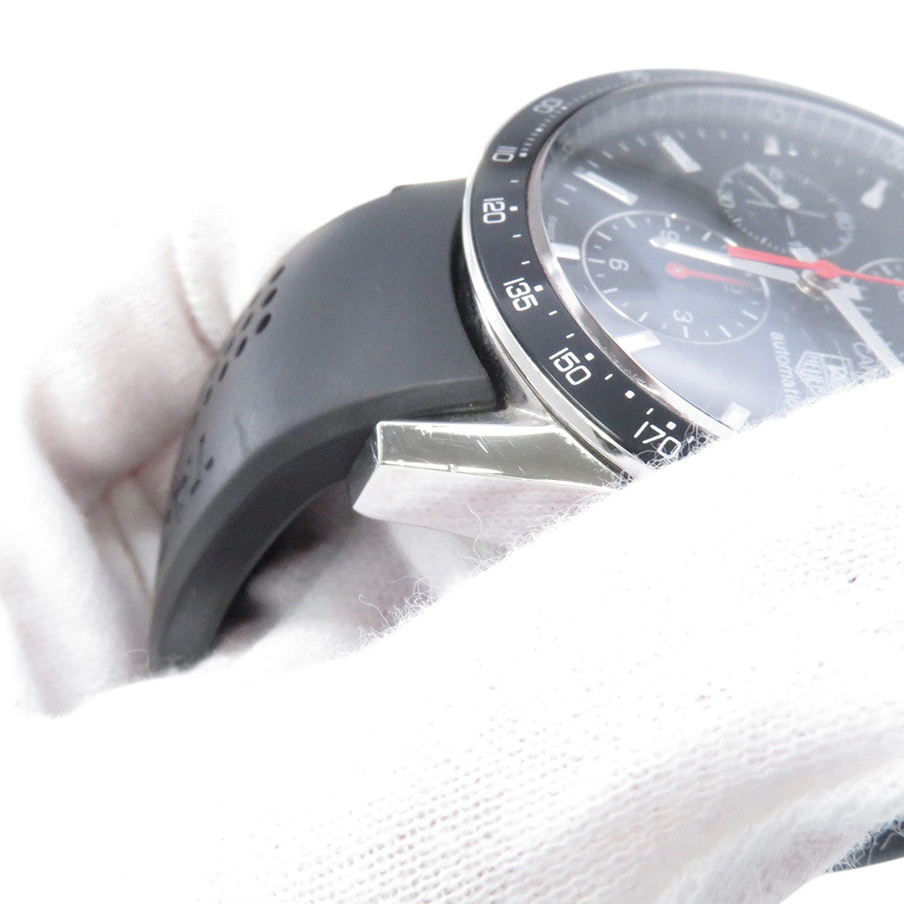 TAG HEUER Carrera Chronograph Tachymeter Racing W41mm Stainless Steel Rubber Black DialCV2014.FT6014