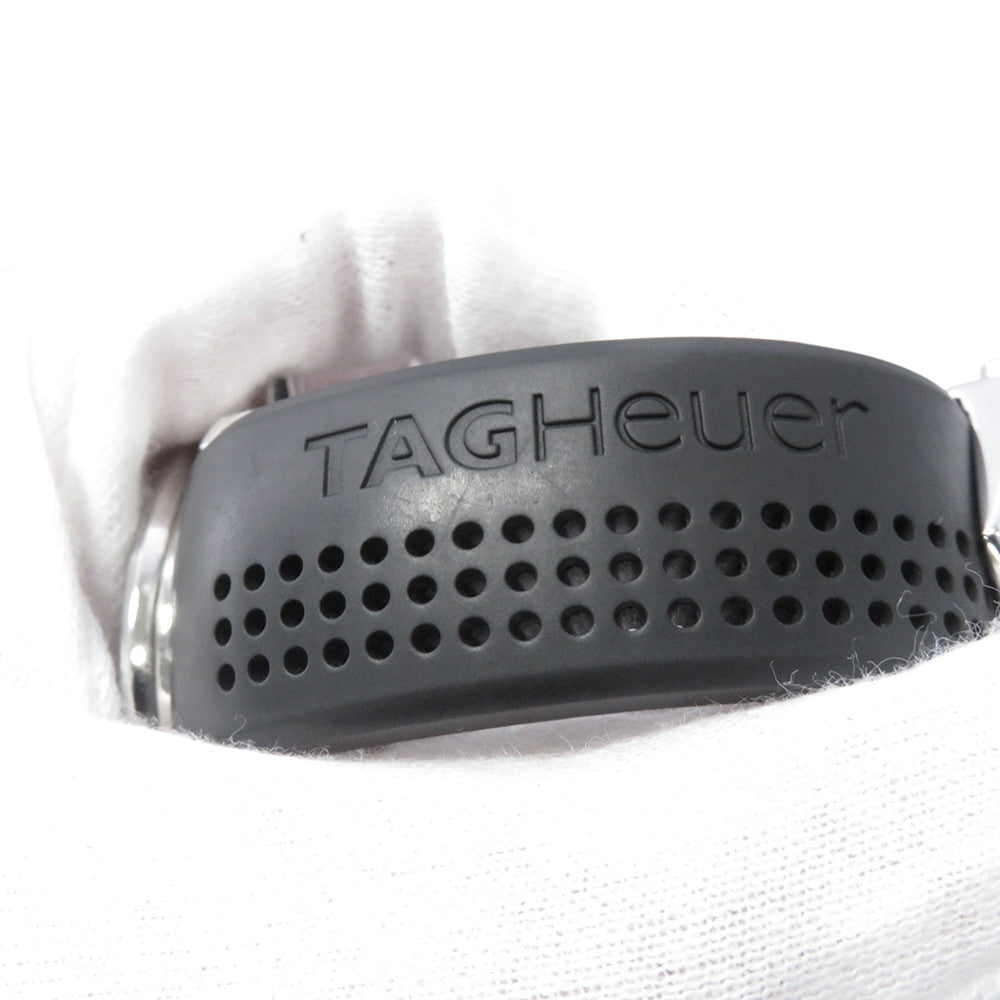 TAG HEUER Carrera Chronograph Tachymeter Racing W41mm Stainless Steel Rubber Black DialCV2014.FT6014