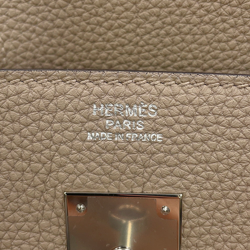 HERMES Birkin Gris Tourterelle Togo Leather Size 30