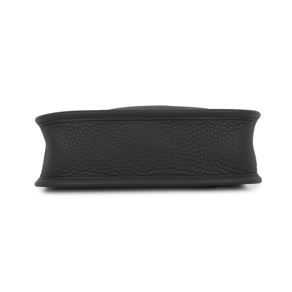 HERMES Evelyne3 Long Black Taurillon Clemence Size TPM