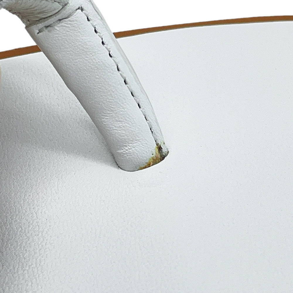 HERMES Sandals Miss WhiteH261038Z Calf Leather Size 36