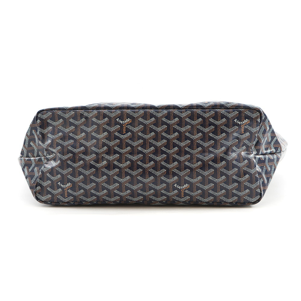 GOYARD Saint Louis Navy BlueSTLOUIPMLTY12CL12P PVC Leather Size PM