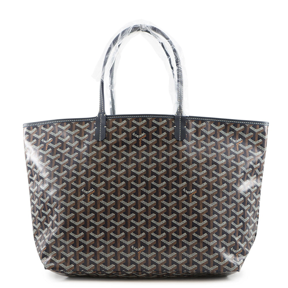 GOYARD Saint Louis Navy BlueSTLOUIPMLTY12CL12P PVC Leather Size PM