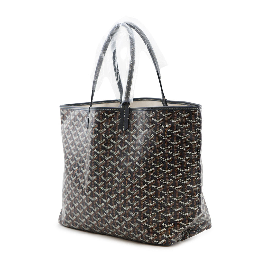 GOYARD Saint Louis Navy BlueSTLOUIPMLTY12CL12P PVC Leather Size PM