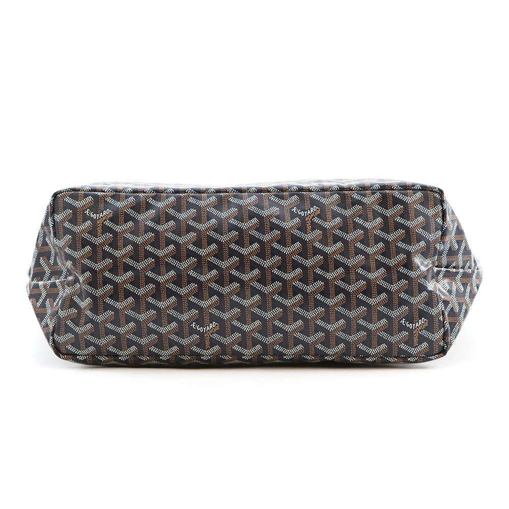 GOYARD Saint Louis Navy BlueSTLOUIPMLTY12CL12P PVC Leather Size PM