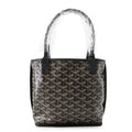 GOYARD Ange Pouch BlackANJCROMINCG01TY01P PVC Leather Size Mini