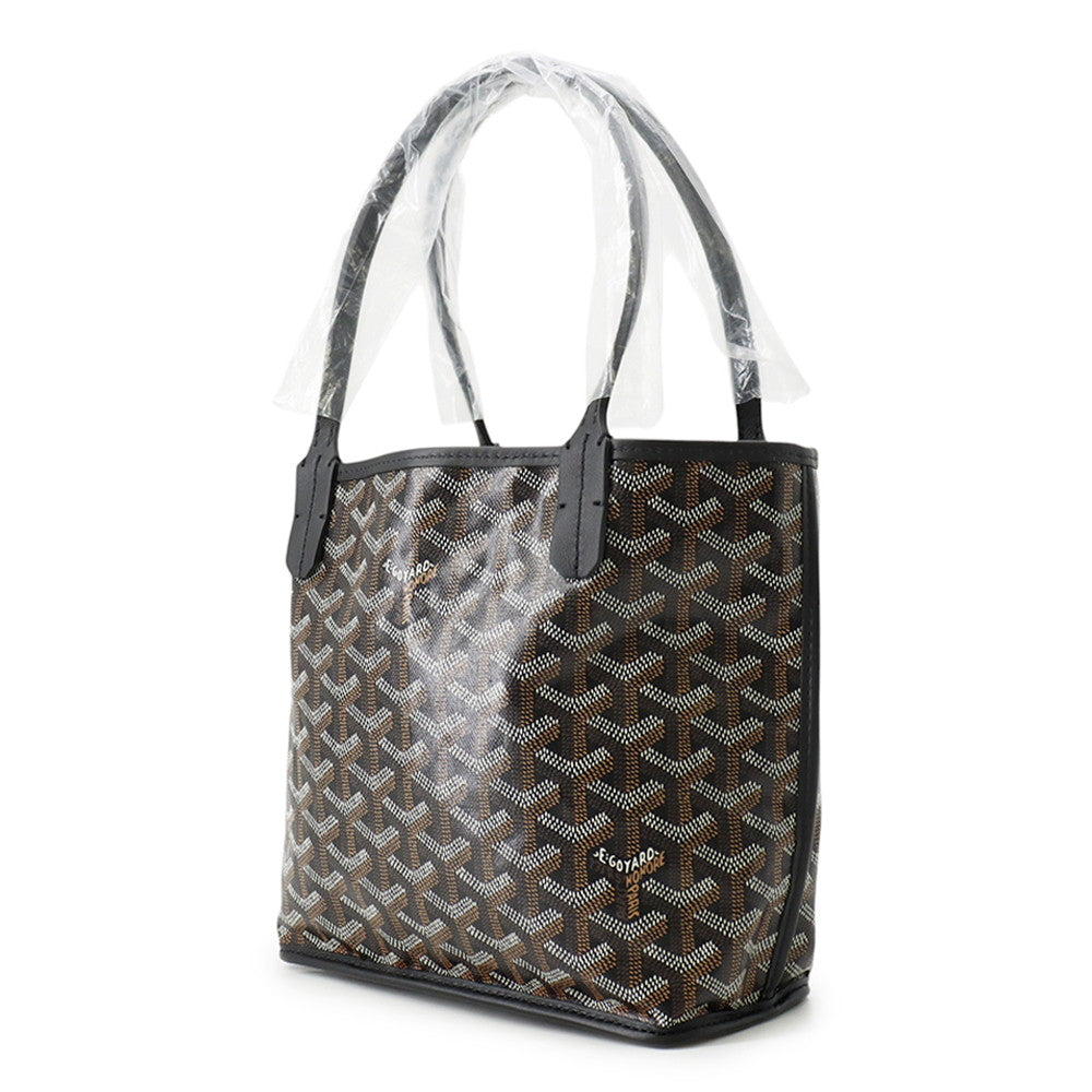 GOYARD Ange Pouch BlackANJCROMINCG01TY01P PVC Leather Size Mini