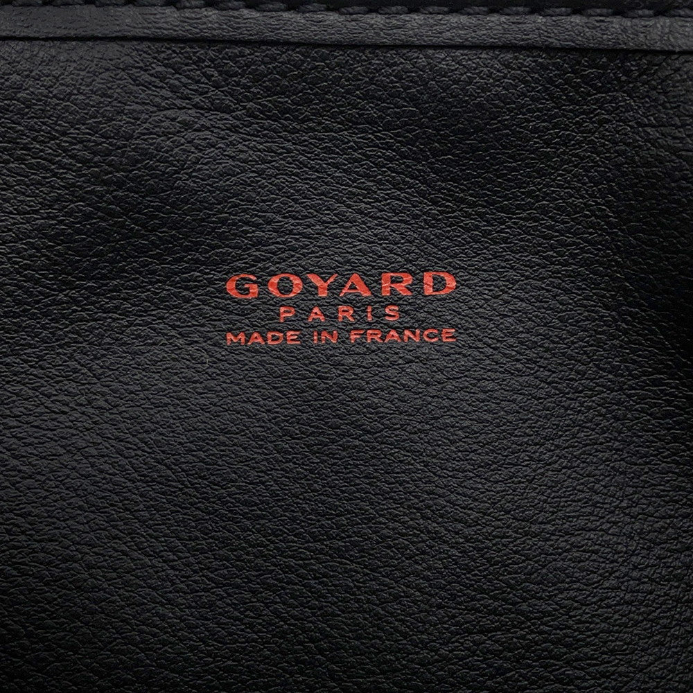 GOYARD Ange Pouch BlackANJCROMINCG01TY01P PVC Leather Size Mini