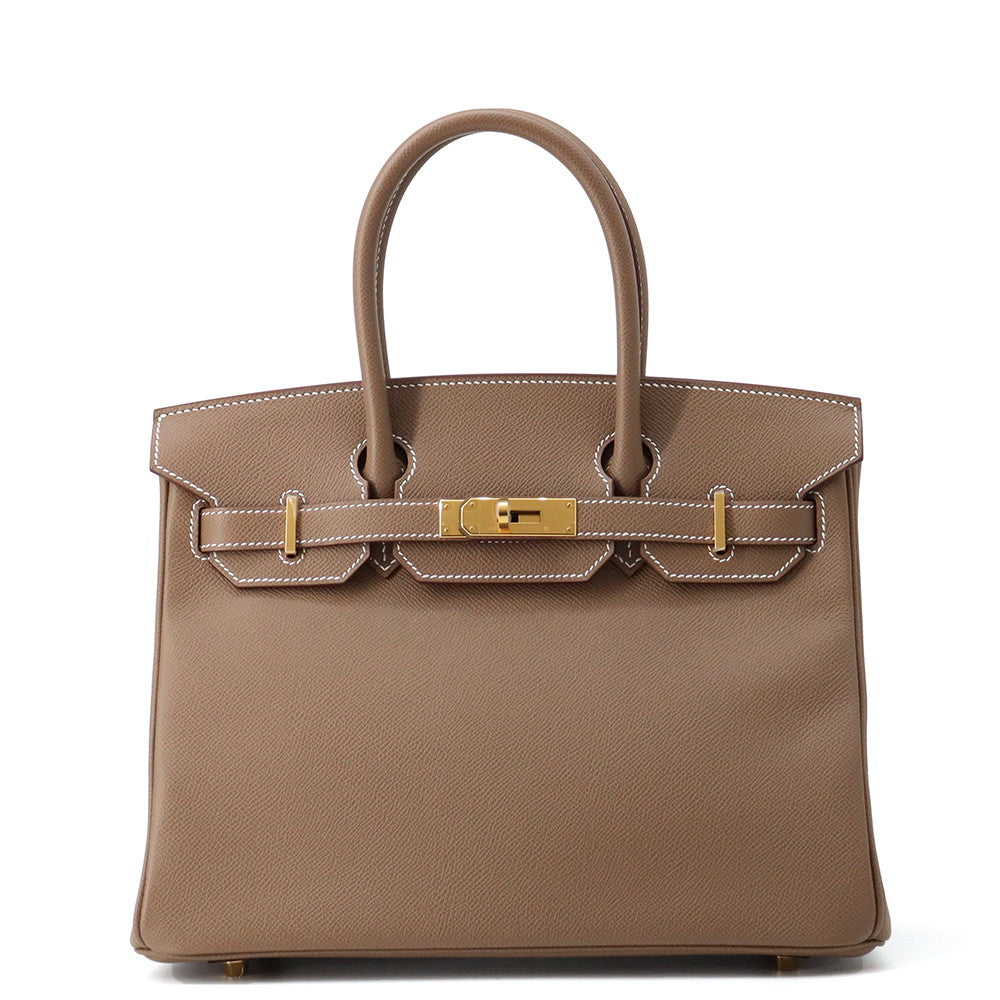 HERMES Birkin Etoupe Epsom Size 30