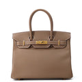 HERMES Birkin Etoupe Epsom Size 30