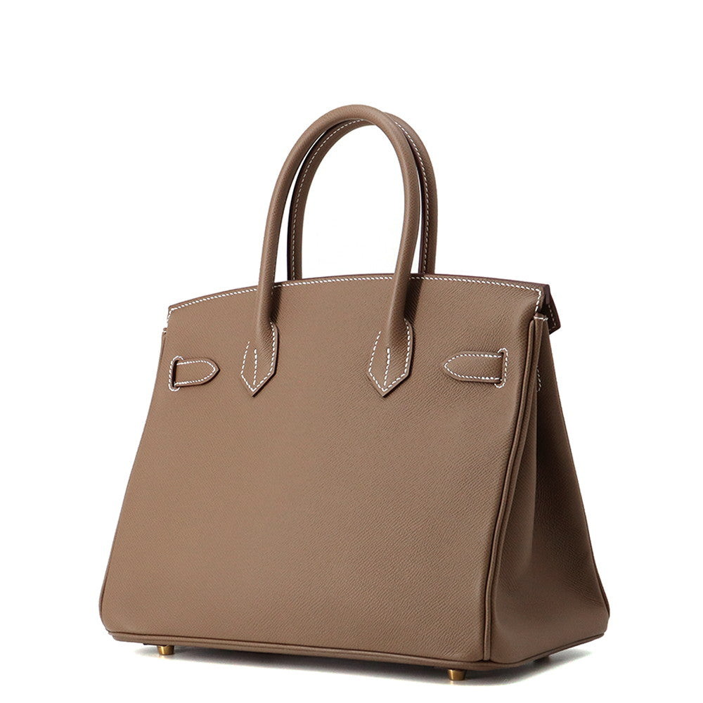 HERMES Birkin Etoupe Epsom Size 30