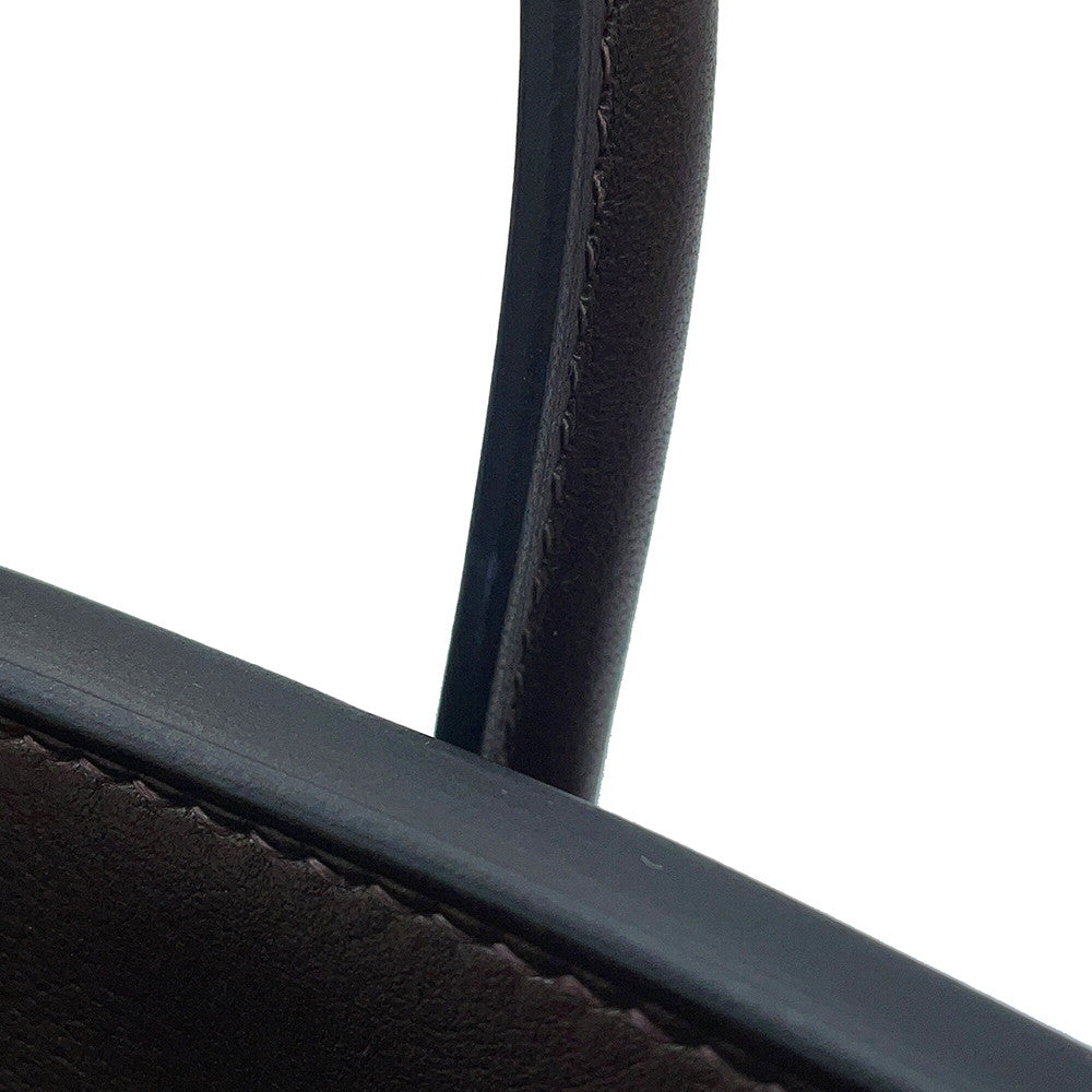 HERMES Birkin Ebene Evergrain Size 25
