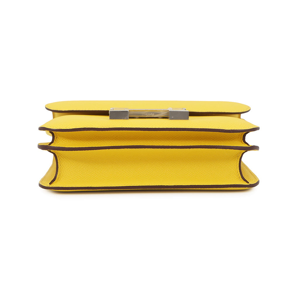 HERMES Constance3 Miroir Jaune de Naples Epsom Size Mini