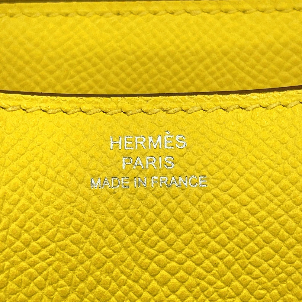 HERMES Constance3 Miroir Jaune de Naples Epsom Size Mini