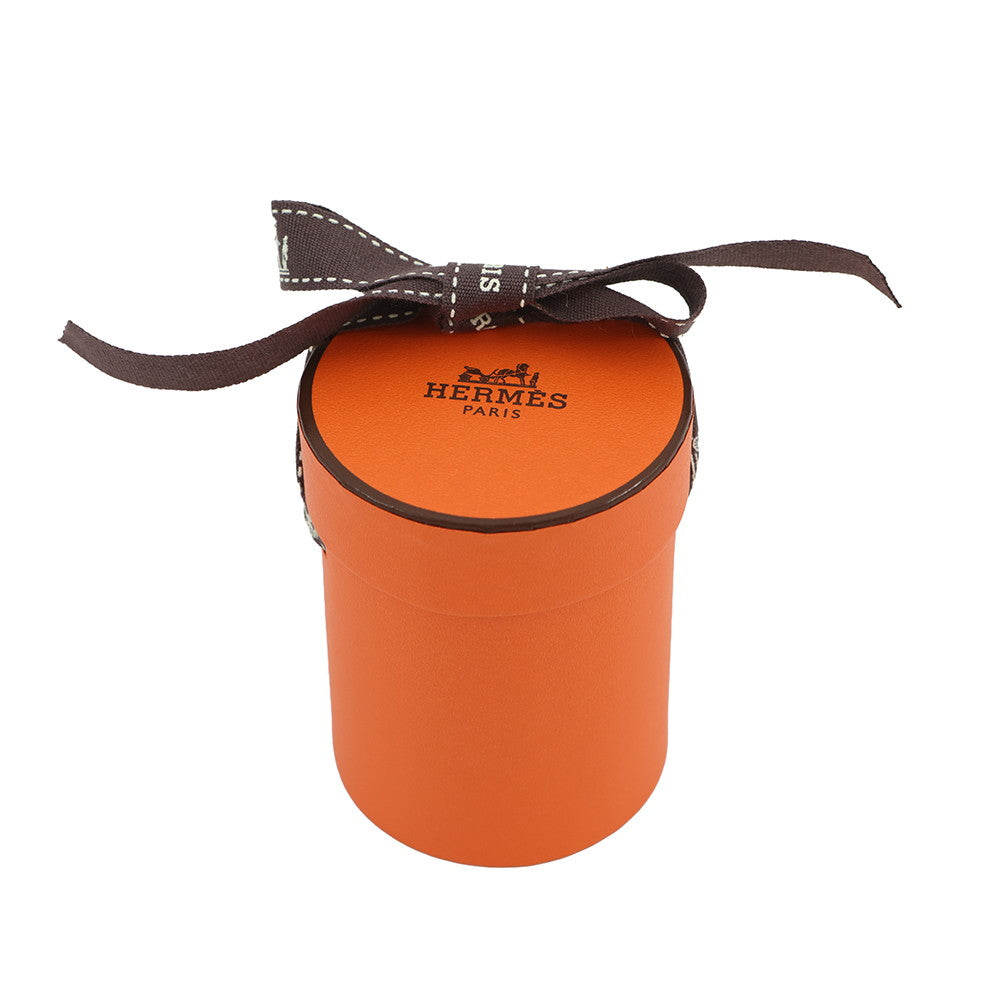 HERMES Twilly Equator Rose Nakul / Green / Gray Silk100%