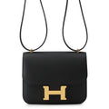 HERMES Constance3 Miroir Black Epsom Size Mini