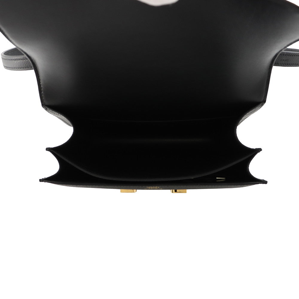 HERMES Constance3 Miroir Black Epsom Size Mini