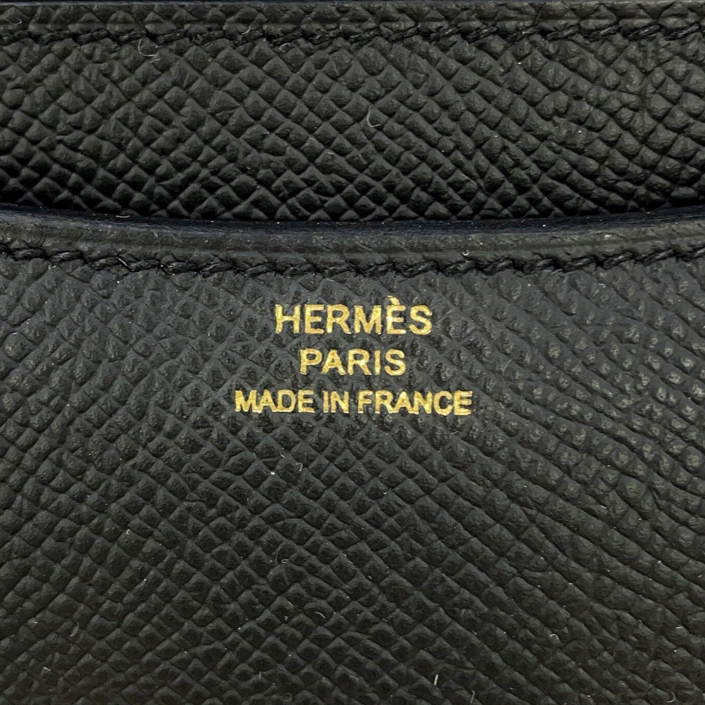 HERMES Constance3 Miroir Black Epsom Size Mini