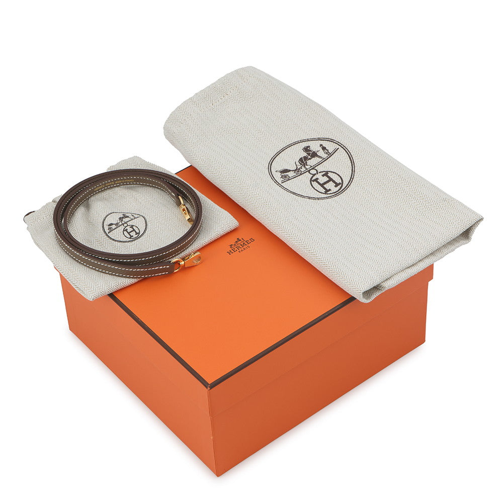 HERMES Mini Kelly 2 Etoupe Epsom
