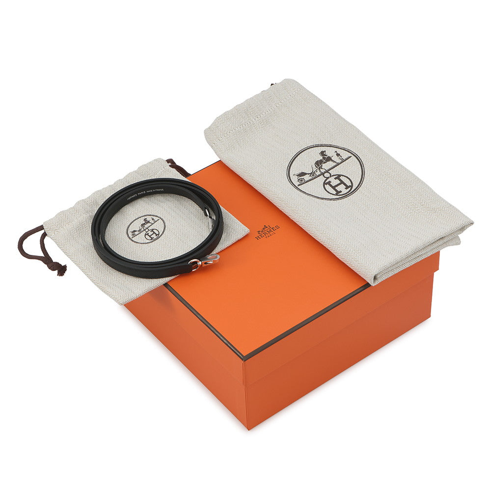 HERMES Mini Kelly 2 Black Epsom