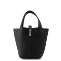 HERMES Picotin Lock Black Taurillon Clemence Size PM
